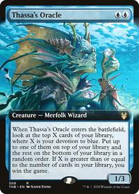 Thassa's Oracle (Extended Art) (308) [Theros Beyond Death]