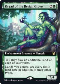 Dryad of the Ilysian Grove (Extended Art) (326) [Theros Beyond Death]
