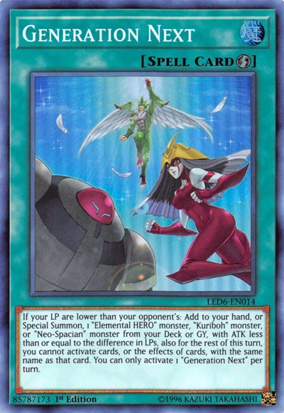 Generation Next (LED6-EN014) [Legendary Duelists: Magical Hero]