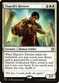 Elspeth's Devotee (272) [Theros Beyond Death]