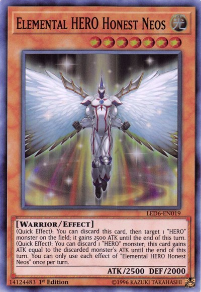 Elemental HERO Honest Neos (LED6-EN019) [Legendary Duelists: Magical Hero]