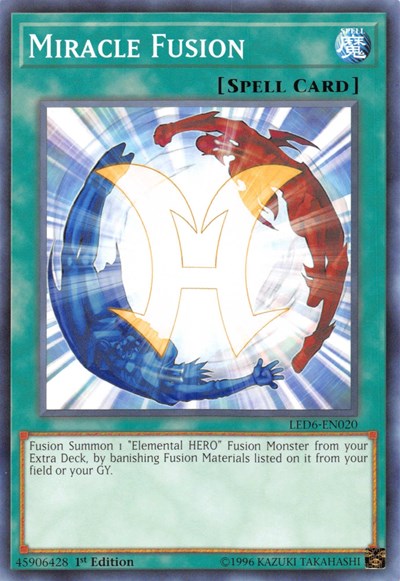 Miracle Fusion (LED6-EN020) [Legendary Duelists: Magical Hero]