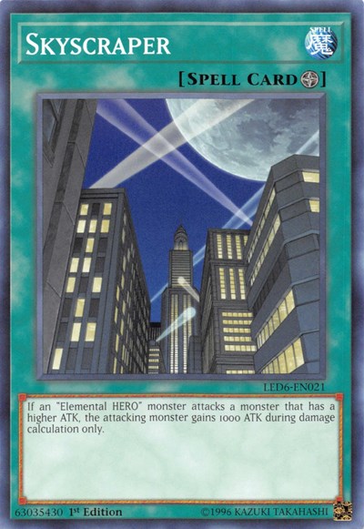 Skyscraper (LED6-EN021) [Legendary Duelists: Magical Hero]