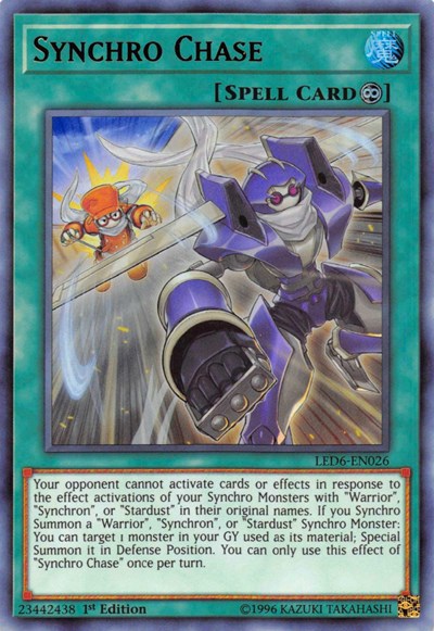 Synchro Chase (LED6-EN026) [Legendary Duelists: Magical Hero]