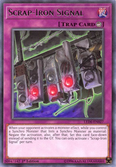 Scrap-Iron Signal (LED6-EN027) [Legendary Duelists: Magical Hero]