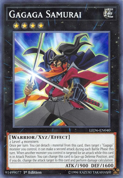 Gagaga Samurai (LED6-EN040) [Legendary Duelists: Magical Hero]