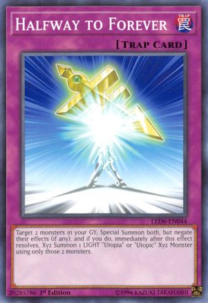 Halfway to Forever (LED6-EN044) - Legendary Duelists: Magical Hero 1st Edition