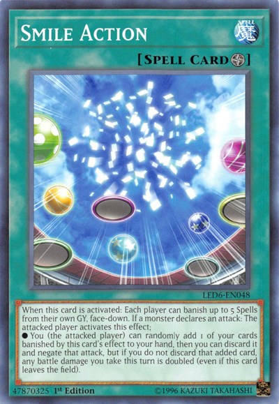 Smile Action (LED6-EN048) [Legendary Duelists: Magical Hero]