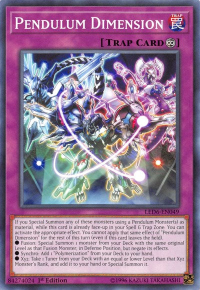 Pendulum Dimension (LED6-EN049) [Legendary Duelists: Magical Hero]