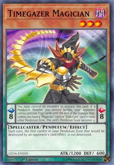 Timegazer Magician (LED6-EN050) [Legendary Duelists: Magical Hero]