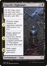 Elspeth's Nightmare (91) [Theros Beyond Death]