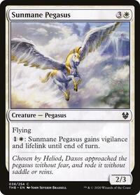 Sunmane Pegasus (38) [Theros Beyond Death]