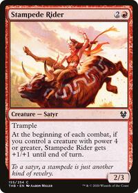 Stampede Rider (155) [Theros Beyond Death]