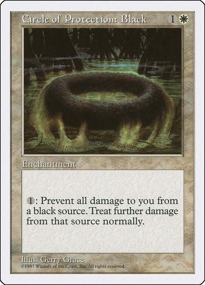 Circle of Protection: Black [Fifth Edition]