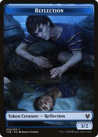 Reflection Token (5) [Theros Beyond Death]