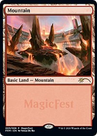 Mountain (2020) (5) [MagicFest Cards]