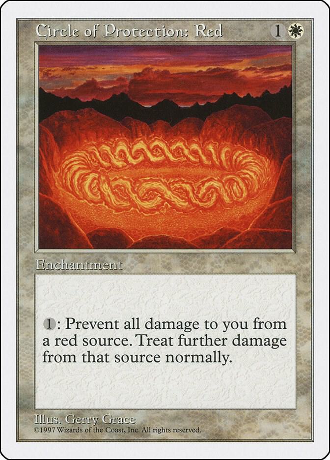 Circle of Protection: Red [Fifth Edition]