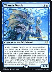 Thassa's Oracle (73) [Prerelease Cards]