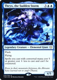 Thryx, the Sudden Storm (76) [Prerelease Cards]