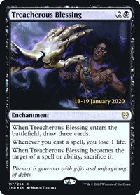 Treacherous Blessing (117) [Prerelease Cards]