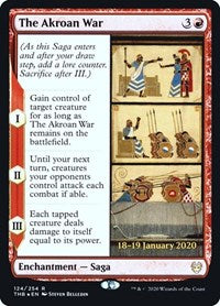 The Akroan War (124) [Prerelease Cards]
