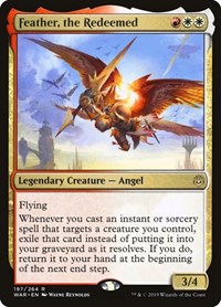 Feather, the Redeemed (197) [Promo Pack: Theros Beyond Death]