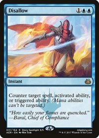 Disallow (31) [Promo Pack: Theros Beyond Death]