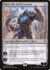 Karn, the Great Creator (1) [Promo Pack: Theros Beyond Death]