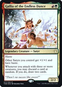 Gallia of the Endless Dance (217) [Prerelease Cards]