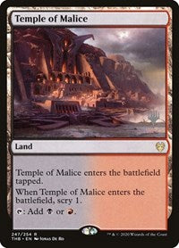 Temple of Malice (247) [Promo Pack: Theros Beyond Death]