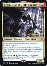 Kroxa, Titan of Death's Hunger (221) [Prerelease Cards]