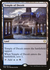 Temple of Deceit (245) [Promo Pack: Theros Beyond Death]