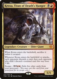 Kroxa, Titan of Death's Hunger (221) [Promo Pack: Theros Beyond Death]