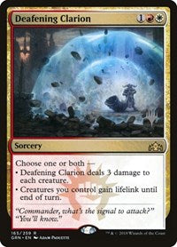 Deafening Clarion (165) [Promo Pack: Theros Beyond Death]