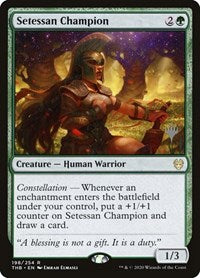 Setessan Champion (198) [Promo Pack: Theros Beyond Death]