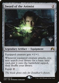 Sword of the Animist (240) [Promo Pack: Theros Beyond Death]