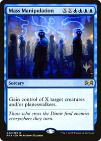 Mass Manipulation (42) [Promo Pack: Theros Beyond Death]
