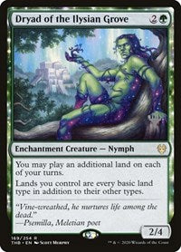 Dryad of the Ilysian Grove (169) [Promo Pack: Theros Beyond Death]