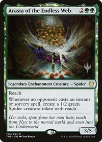 Arasta of the Endless Web (165) [Promo Pack: Theros Beyond Death]