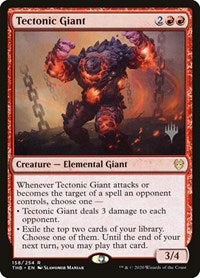Tectonic Giant (158) [Promo Pack: Theros Beyond Death]