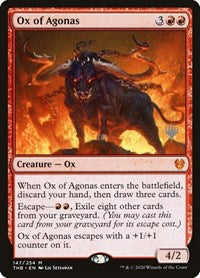 Ox of Agonas (147) [Promo Pack: Theros Beyond Death]