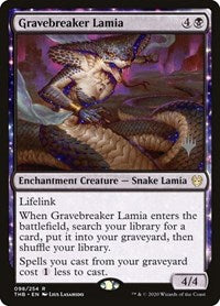 Gravebreaker Lamia (98) [Promo Pack: Theros Beyond Death]