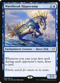 Wavebreak Hippocamp (80) [Promo Pack: Theros Beyond Death]