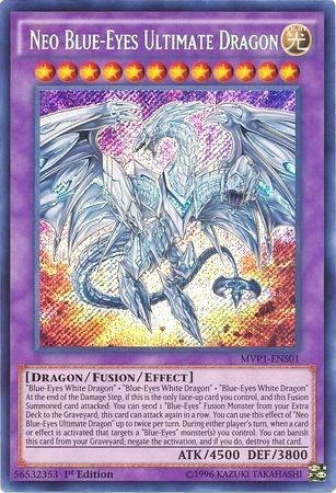 Neo Blue-Eyes Ultimate Dragon (MVP1-ENS01) [The Dark Side of Dimensions Movie Pack: Secret Edition]