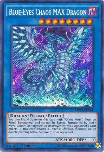 Blue-Eyes Chaos MAX Dragon (MVP1-ENS04) [The Dark Side of Dimensions Movie Pack: Secret Edition]