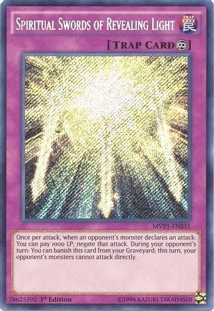 Spiritual Swords of Revealing Light (MVP1-ENS31) [The Dark Side of Dimensions Movie Pack: Secret Edition]