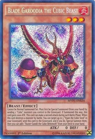 Blade Garoodia the Cubic Beast (MVP1-ENS34) [The Dark Side of Dimensions Movie Pack: Secret Edition]