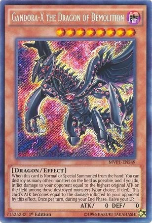 Gandora-X the Dragon of Demolition (MVP1-ENS49) [The Dark Side of Dimensions Movie Pack: Secret Edition]