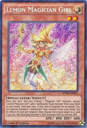 Lemon Magician Girl (MVP1-ENS51) [The Dark Side of Dimensions Movie Pack: Secret Edition]