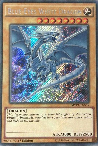 Blue-Eyes White Dragon (MVP1-ENS55) [The Dark Side of Dimensions Movie Pack: Secret Edition]